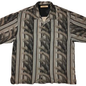 Tommy Bahama Men’s Silk Floral Button Down Shirt